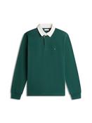 Essential Solid Rugby Shirt - Green - S