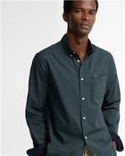 Harbourwall Tailored Gingham Shirt - Green - M image