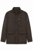 Suede Water-Repellent Jacket - Brown - 38R image