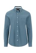 Fine Stripe Poplin B.D. 1/1 - Blue - M image