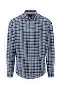 Multicolor Oxford Check B.D. Shirt - Teal - M image