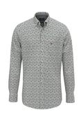 Graphic Print B.D. Shirt - Teal - M image