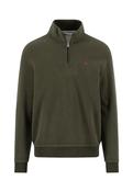 Troyer Zip Sweatshirt - Green - S