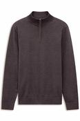 Mens Sweater 1/1 Sleeve - Brown - S image