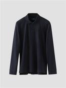 Navy Blue Interlock Polo Shirt - Navy - XL