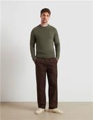 Shepard Crew Sweater - Green - S