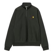 Half Zip American Script Sweatshirt - Raven - M