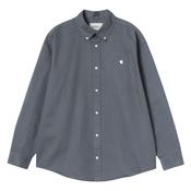 L/S Og Madison Shirt - Grey - S