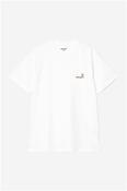 S/S American Script T-Shirt - White - S