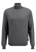 Merino Rollneck Sweater - Grey - L image