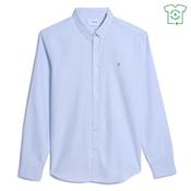 Brewer Stripe Long Sleeve Shirt - Light Blue - L image