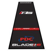 Pro Zone Precision Blade 6 Soft Feel Dart Mat &amp; Integrated Oche
