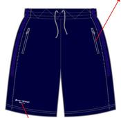 Navy  Leisure Shorts image