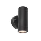 Palin Single Outdoor Wall Light Black image