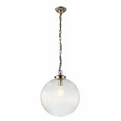 Brydon Round Ceiling Pendant - Clear image