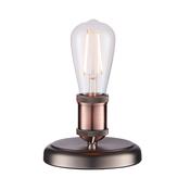 Hal Table Lamp - Aged Pewter and Copper image