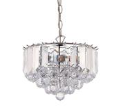 Fargo Ceiling Light 12" - Chrome with Clear Acrylic image
