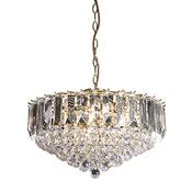 Fargo Ceiling Light 18" - Chrome with Clear Acrylic image