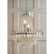 Amadis Crystal Chandelier - Polished Chrome image