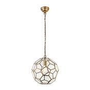 Miela 1 Light Pendant Antique Brass image