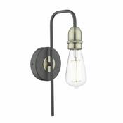 Kiefer Black Antique Brass Wall Light image
