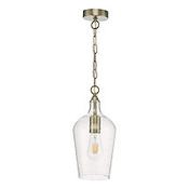 Nida Antique Brass Pendant image