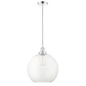 Lewis Ceiling Light Chrome 300mm image