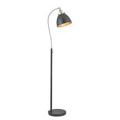 Franklin Floor Light - Aged Pewter with Matt Black image