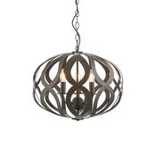 Sirolo 3 Light Black Pendant image