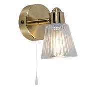 Gatsby 1 Wall Light Satin Brass image