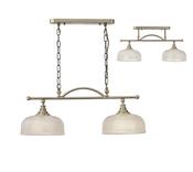 Manning 2 Light Antique Brass Island Light image