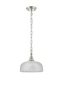 Manning Polished Nickel Pendant image
