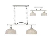 Manning 2 Light Polished Nickel Island Light image