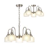 Manning 5 Light Satin Nickel image