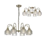 Manning 8 Light Antique Brass image