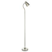 Classic Flexi Reader Floor Light - Bright Nickel image
