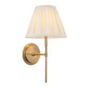 Rennes &amp; Carla Wall Light Antique Brass image