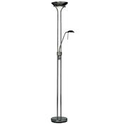 Rome Floor Lamp Black Chrome image