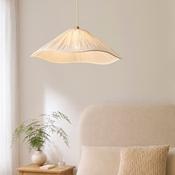 Isabella pendant light fabric shade image