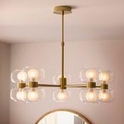 Rossana 10lt pendant warm brass