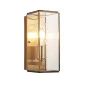 Hammond clear glass wall light