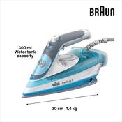 Braun ,SI5008BL, TexStyle 5 FreeGlide ,Blue image