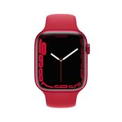 Apple, MKN93B/A, Watch Series 7 GPS 45mm (PRODUCT)RED Aluminium Case With (PRODUCT)RED Sport Band, Red image