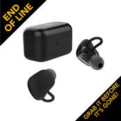iStar, PI00719, True Wireless Bluetooth Noise Cancelling Headphones, Black image