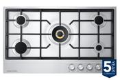 Ex Display Fisher &amp; Paykel, CG905DNGX1, Series 7 90cm Natural Gas Hob, Silver