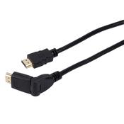 philex, 26623TR, 1.5m hdmi Adjustable head, Black
