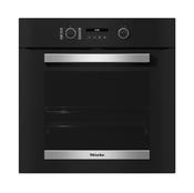 Miele, H2465B, 76L Single Oven, Black image
