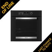 Miele, H2465B, 76L Single Oven, Black image