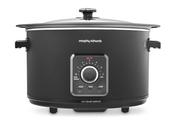 Morphy Richards, 461021, Easy Time 6.5L Sear &amp; StewSlow Cooker 12 Hour, Black