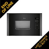 Neff, HLAWD23G0B, Integrated Microwave Graphite, Grey image